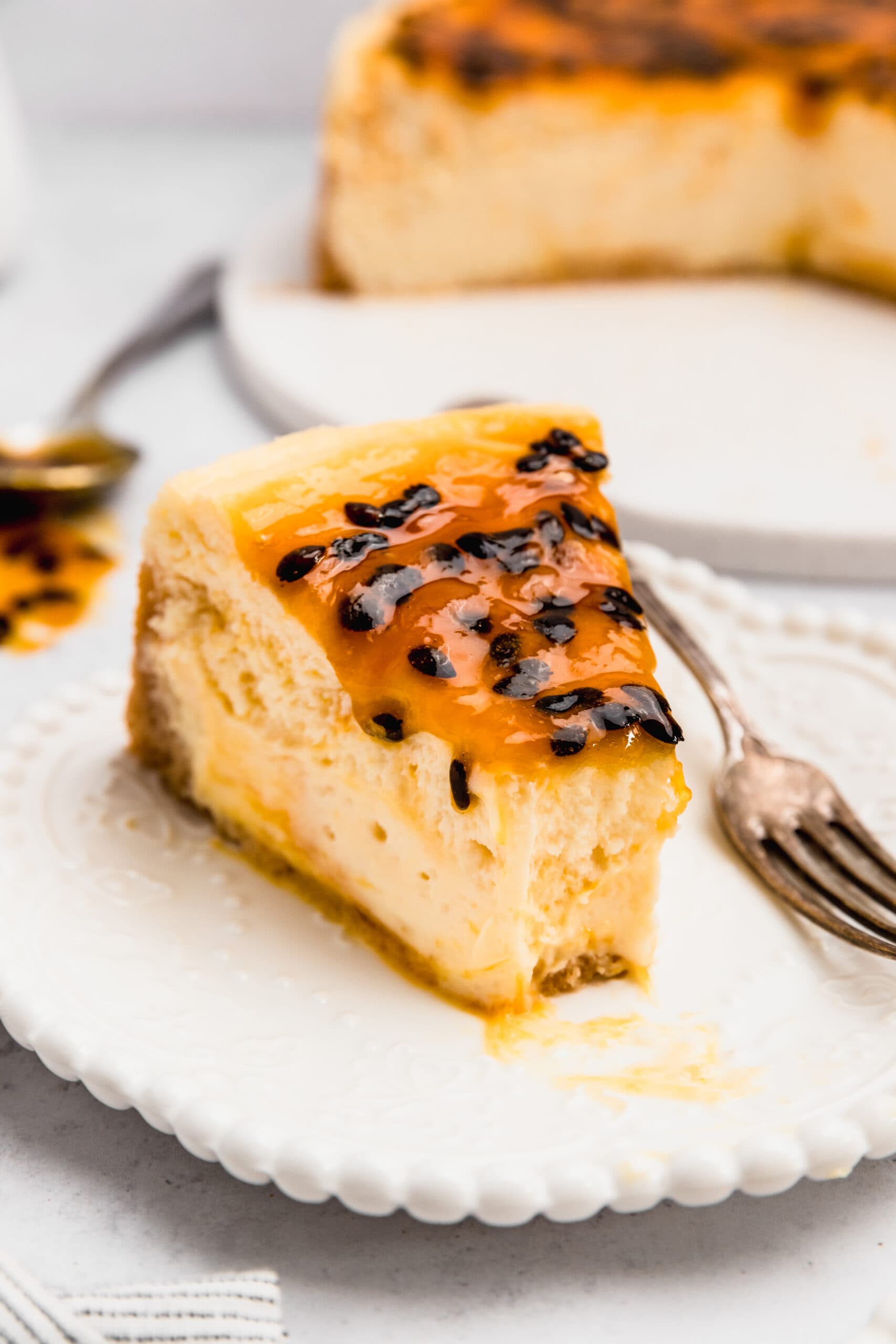 Cheesecake de Maracuya